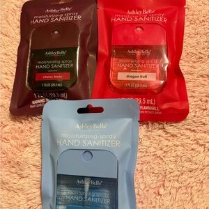 Hand Sanitizer Set - Cherry Berry, Dragon Fruit, Fresh Scent